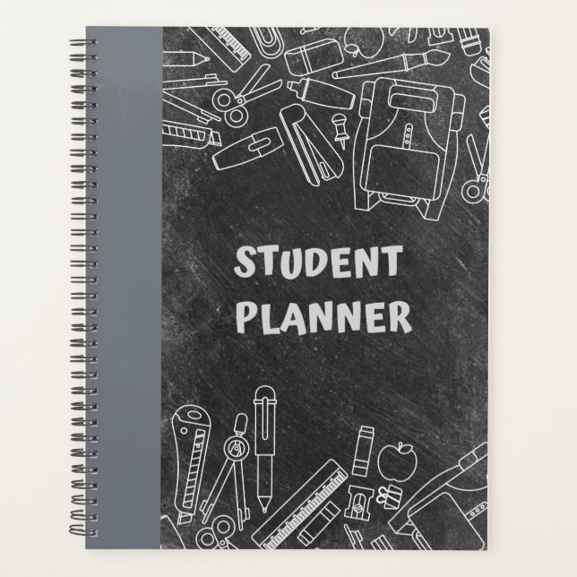 FOURNITURES SCOLAIRES SUR PLANIFICATEUR HEBDOMADAI (Devant)