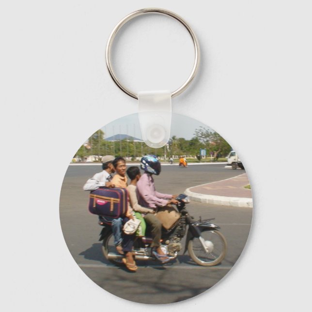 Four's Company Keychain (Front)