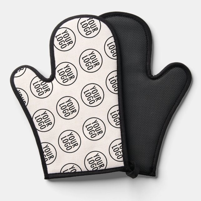 Fours en silicone personnalisé Mitt avec Motif de  (Recto/Verso)