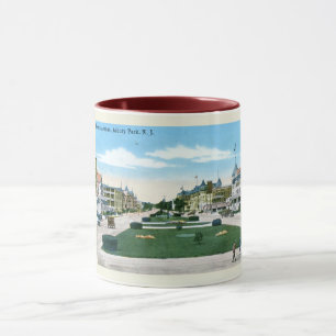 Fourth Ave., Asbury Park NJ Vintage Style Mug