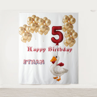 Fourth Birthday Tapestry