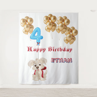 Fourth Birthday Tapestry