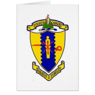 Fourth Cavalry crest