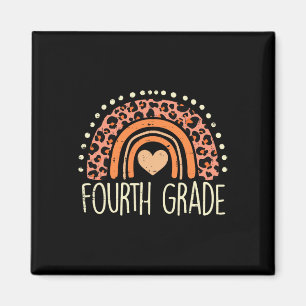 Fourth Grade 4th Rainbow First Day Of School Teach Magnet