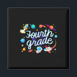 Fourth Grade Astronaut Planets Space Back To Schoo Magnet<br><div class="desc">Fourth Grade Astronaut Planets Space Back To School Teacher</div>