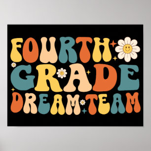 Fourth Grade Dream Team Poster