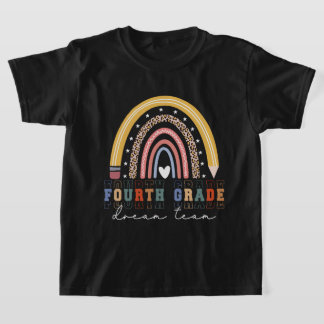 Fourth Grade Dream Team Teachers Back To School T-Shirt