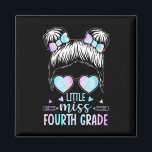 Fourth Grade Little Miss Back To School 4th Grade  Magnet<br><div class="desc">Fourth Grade Little Miss Back To School 4th Grade Little</div>