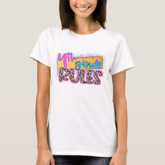 Fourth  Grade Rules Teacher T-Shirt