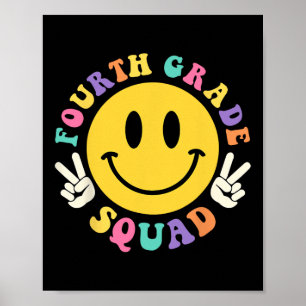 Fourth Grade Squad Byck To School 4th Grade Teache Poster