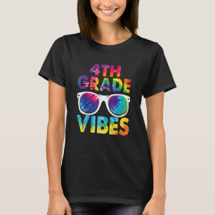 Fourth Grade Vibes 4th Grade Team Retro 1st Day O T-Shirt