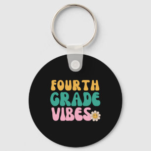 FOURTH GRADE VIBES KEYCHAIN