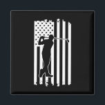 Fourth Of July American Flag Golf Course Sports An Magnet<br><div class="desc">Fourth Of July American Flag Golf Course Sports And Golfer Dad</div>