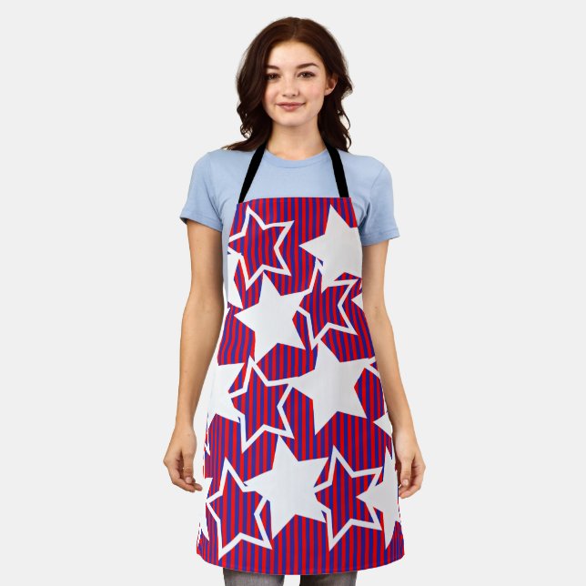Fourth of July  Apron (Worn)