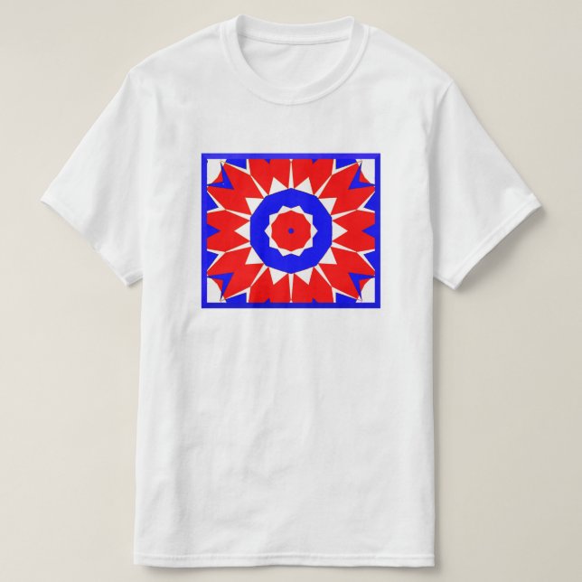 Fourth of July Basic T-Shirt (Design Front)