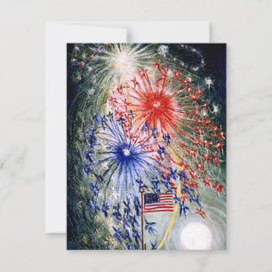 Fourth of July Celebration Holiday Card