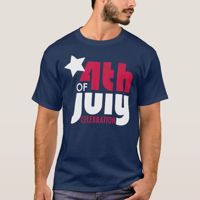 Fourth of July Celebration T-Shirt (Front)