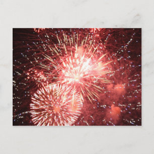 Fourth of July  Fireworks 2011 Postcard
