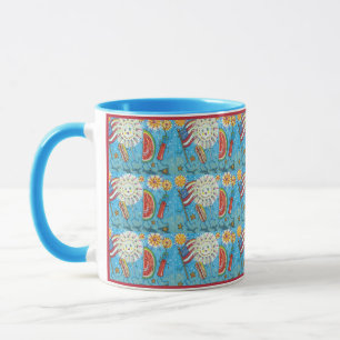 FOURTH OF JULY GANG, PARADE & FIREWORKS HOLIDAY MUG