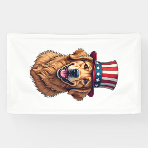 Fourth of July Golden Retriever Vintage Shirt 4 Banner