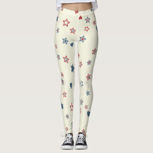  Fourth of July  Leggings