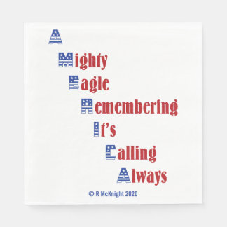 fourth of july paper napkins