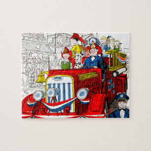 Fourth of July Parade Jigsaw Puzzle