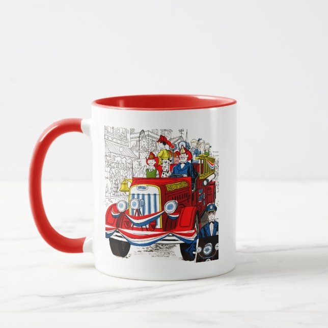 Fourth of July Parade Mug (Left)