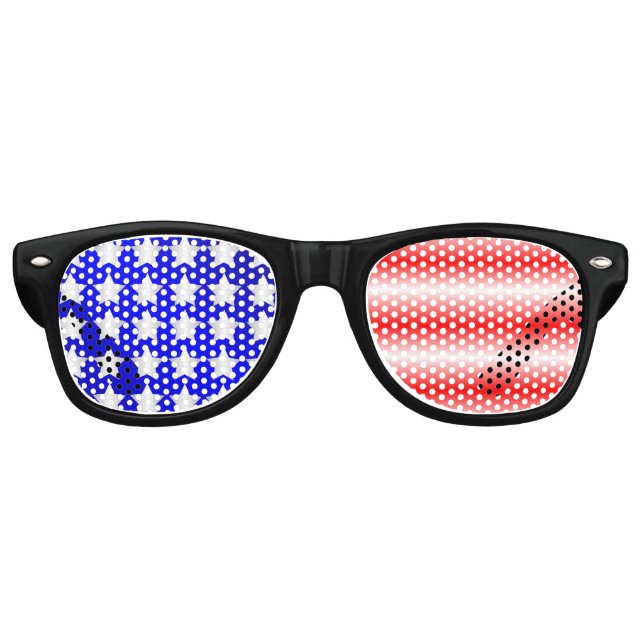 Fourth of July Party Sunglasses (Front)