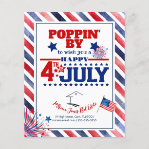 Fourth of July Pop by Tags Real estate poppin by Flyer