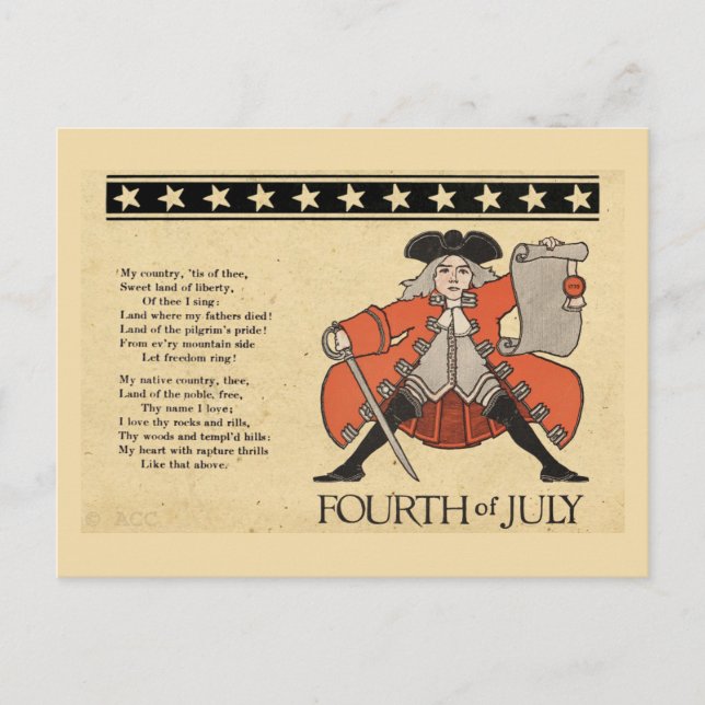 Fourth of July Postcard (Front)