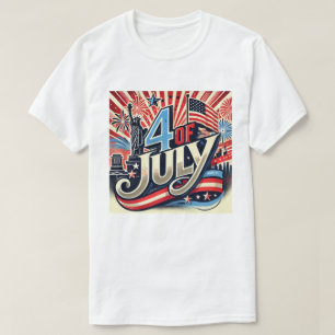 Fourth of July T‑Shirt – USA Independence Day T-Shirt