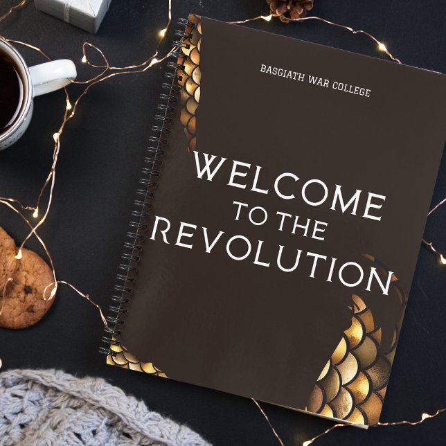 Fourth Wing-Welcome to the Revolution Notebook (Creator Uploaded)