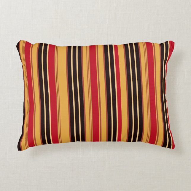 Fouta kabyle  accent pillow (Front)