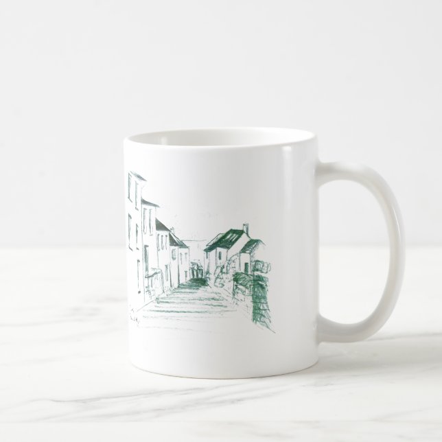 Fowey, Cornwall Coffee Mug (Right)