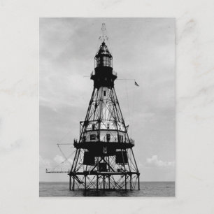 Fowey Rocks Lighthouse Postcard