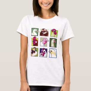 Fowl birds: Fowls (chicken, duck, goose, turkey) T-Shirt