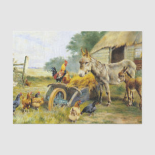 Fowl Talk by Herbert William Weekes Tissue Paper