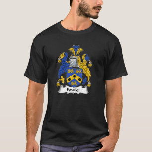 Fowler Coat of Arms  Fowler Family Crest T-Shirt