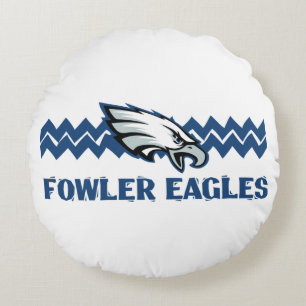 Fowler Eagles Round Pillow