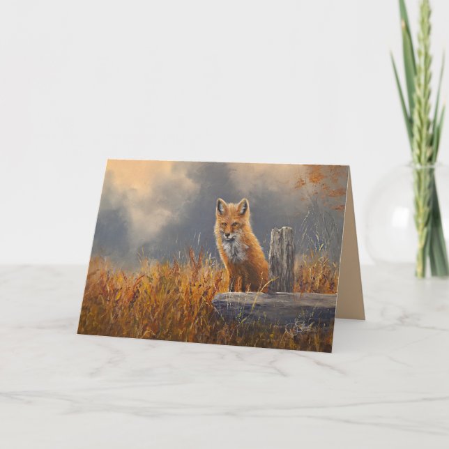 "Fox 2026" Card (Front)