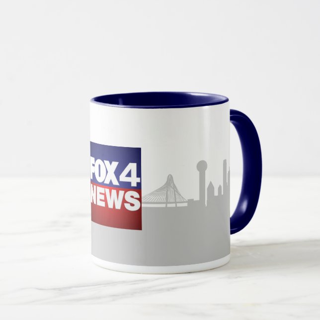 FOX 4 Nouvelles Café Mug (Devant droit)