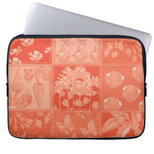 fox and butterfly laptop sleeve
