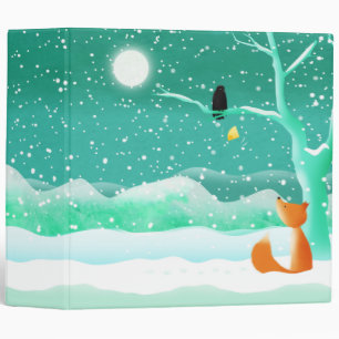 Fox and crow - binder folder