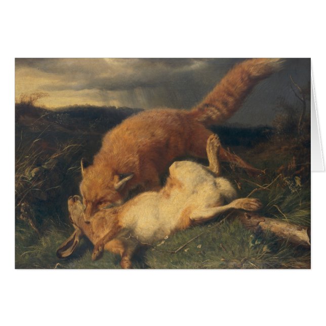 Fox and Hare, 1866 (Front Horizontal)