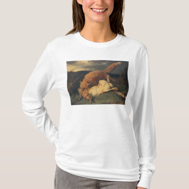 Fox and Hare, 1866 T-Shirt (Front)