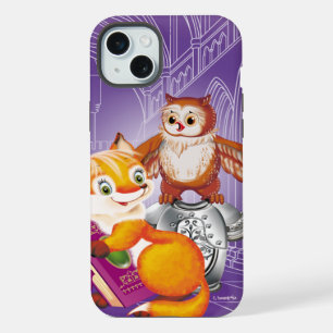 fox and owl iPhone 15 plus case