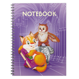 fox and owl notebook
