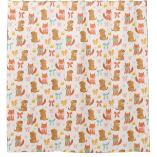 Fox and Puppy Pattern