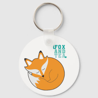 Fox And Tea Key Ring - N.1
